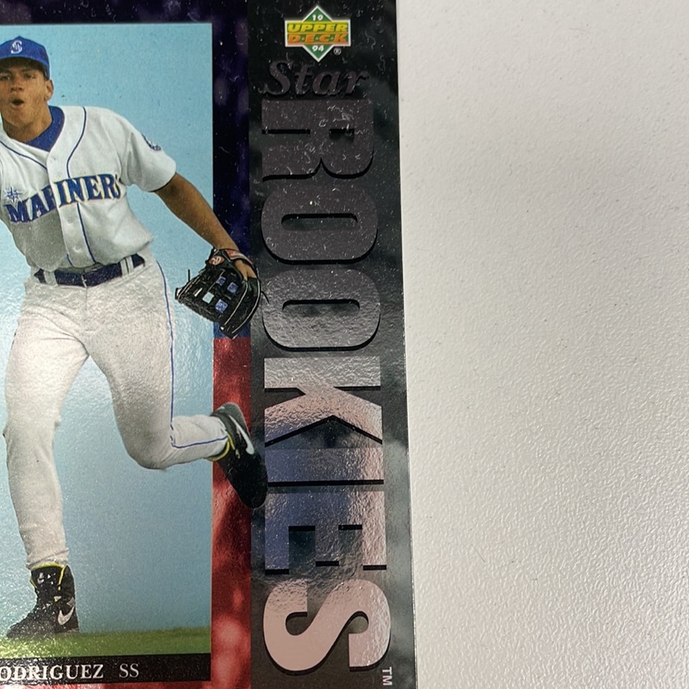Alex Roderiguez 1994 Upper Deck Star Rookie Card #24 Mariners - Picture 4 of 7